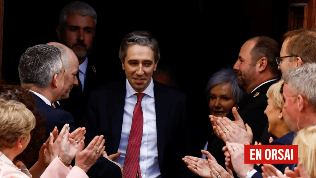 El Primer ministro irlandés Simón Harris